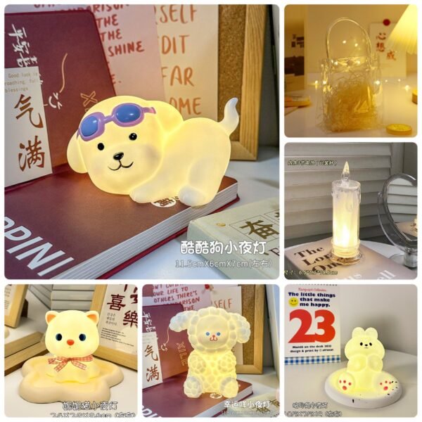 Đèn ngủ hình động vật dễ thương